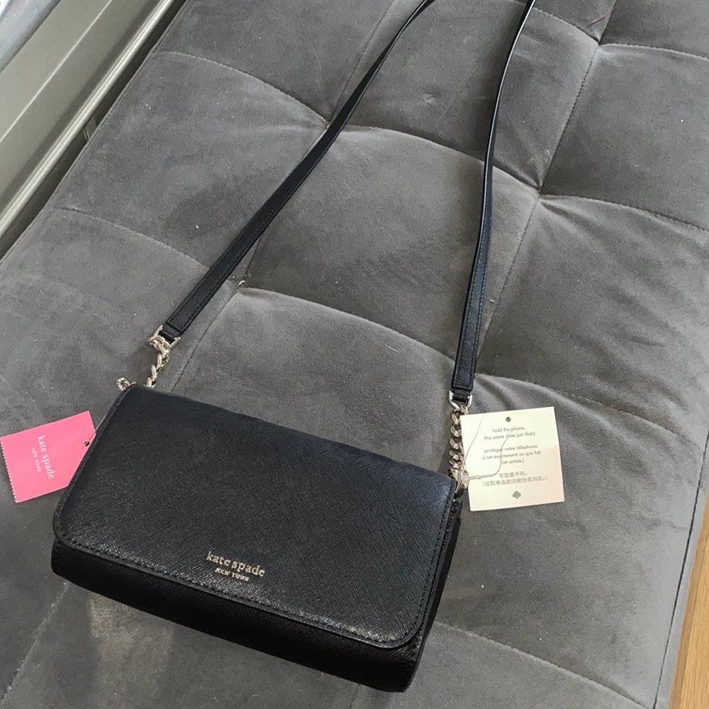 Kate Spade Black crossbody purse
